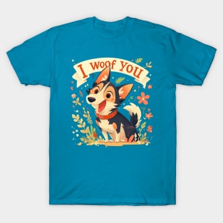 i woof you T-Shirt